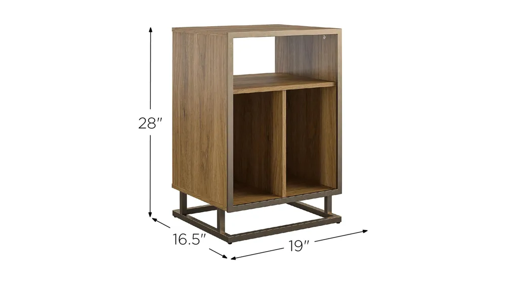Novogratz Regal Turntable Stand Dimensions