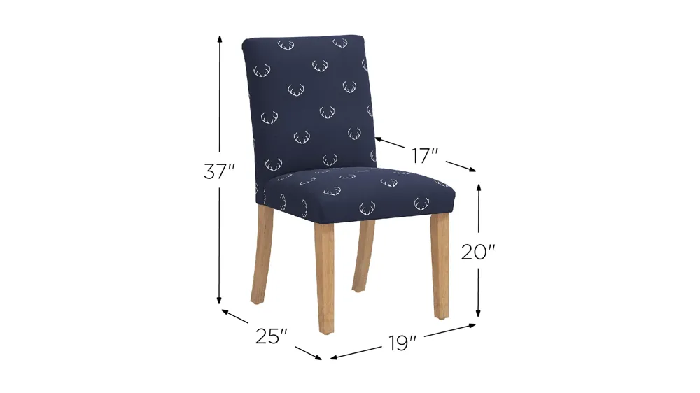 Merry Upholstered Dining Chair Dimensions