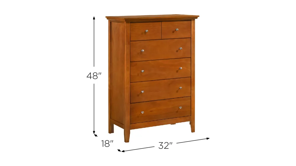 Hammond Bedroom Chest Dimensions