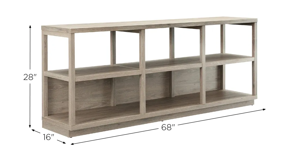 Nicole 68" TV Stand Dimensions