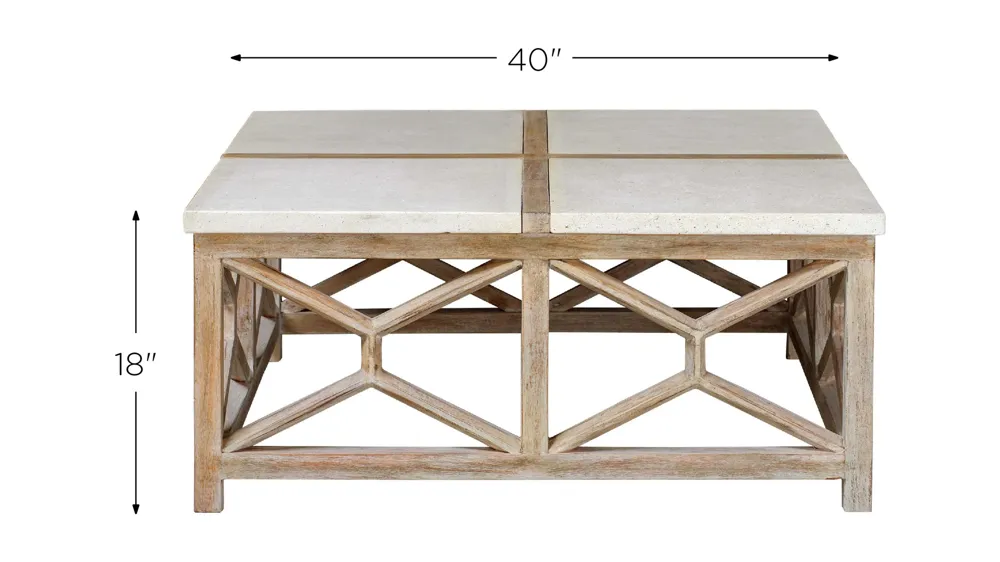 Catali Stone Coffee Table Dimensions