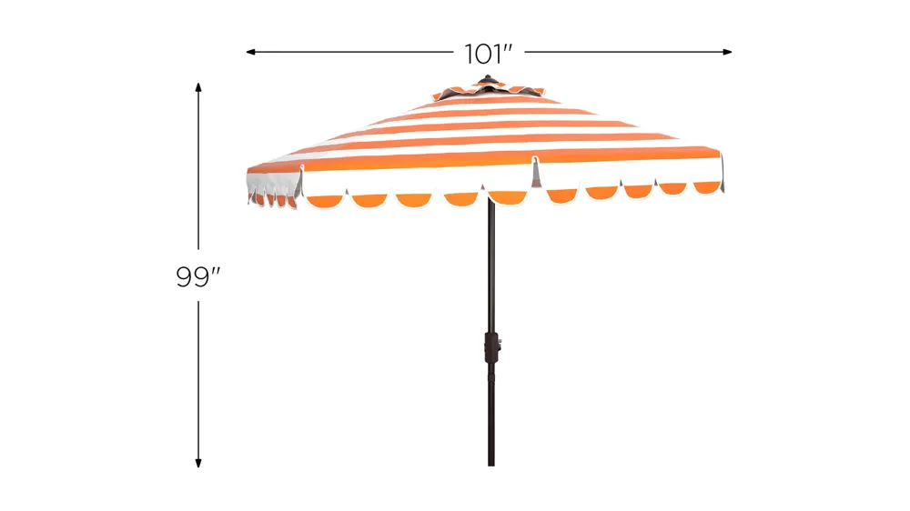Maui Patio Umbrella Dimensions