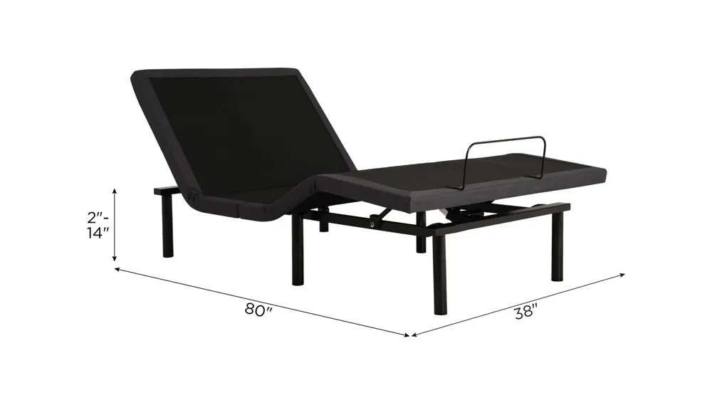 Baselogic Gold Adjustable Base Dimensions