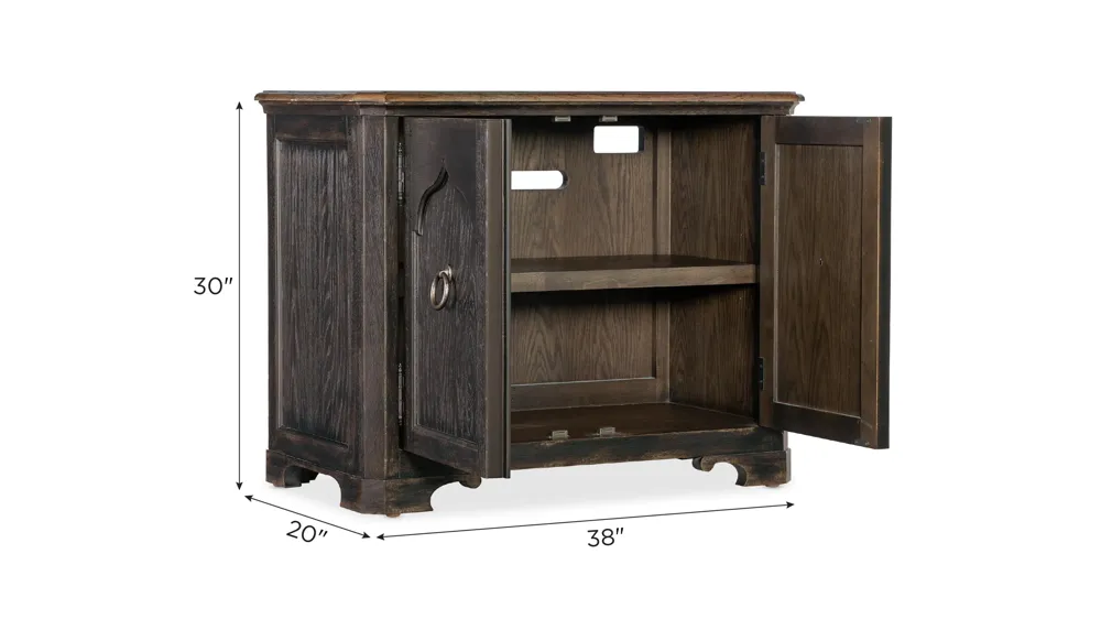 Americana 2-Door Nightstand Dimensions