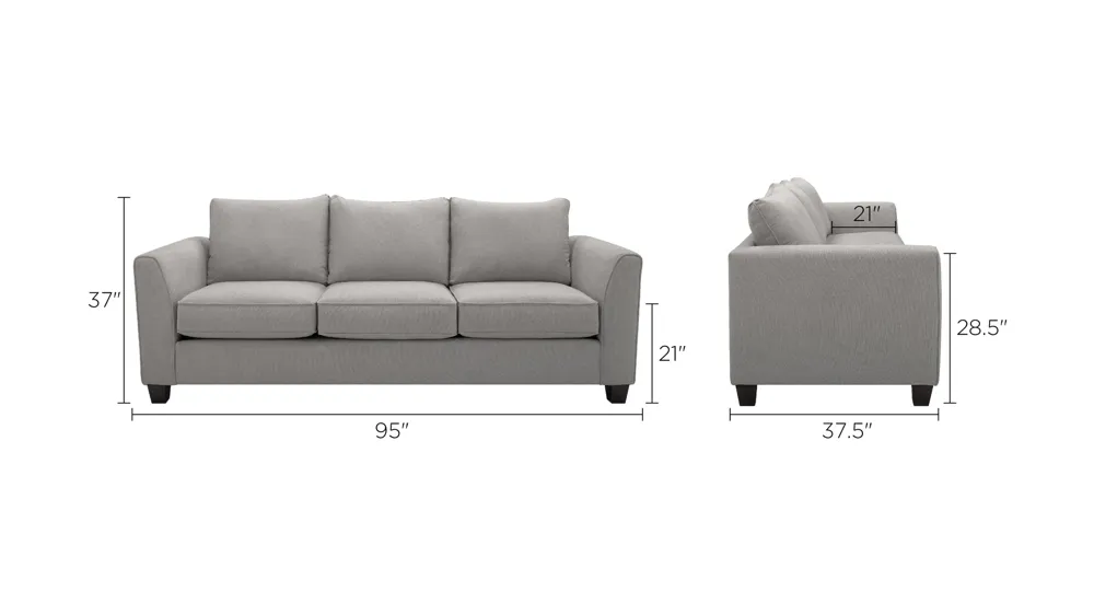 Daine Sofa Dimensions