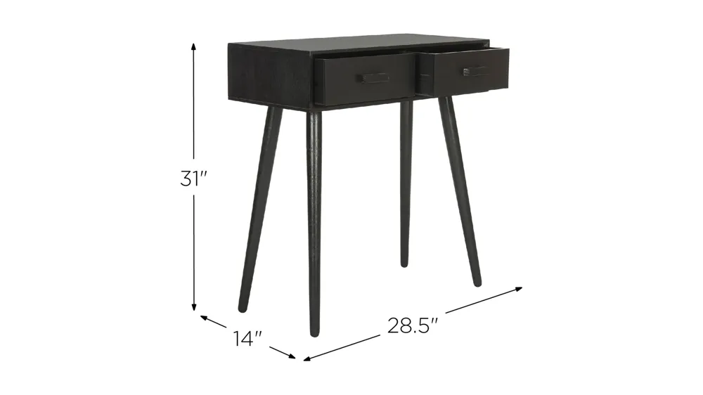 Akari Console Table Dimensions