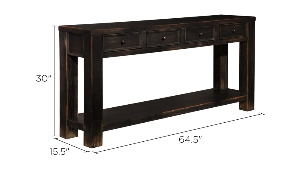 Gavel Sofa Table Dimensions