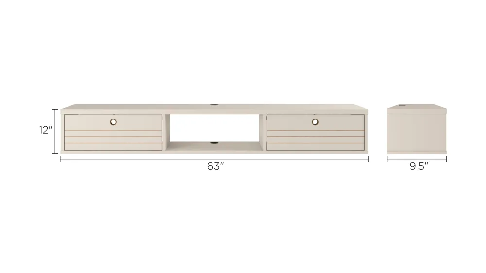 Sona Floating Desk Dimensions