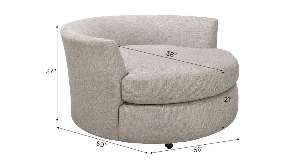 Cooper Swivel Chair Dimensions