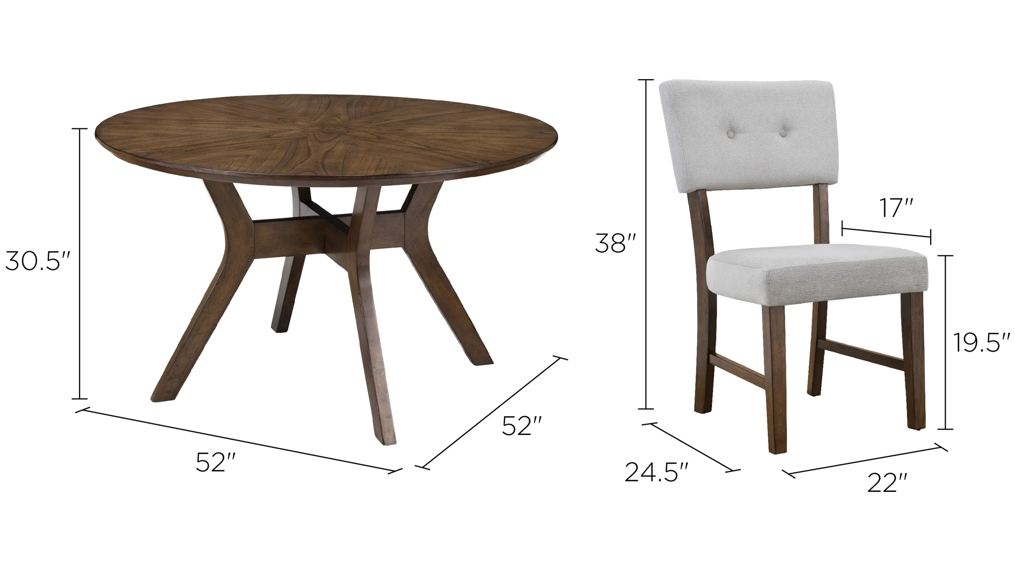 Pryce 5 pc. Dining Set Raymour Flanigan