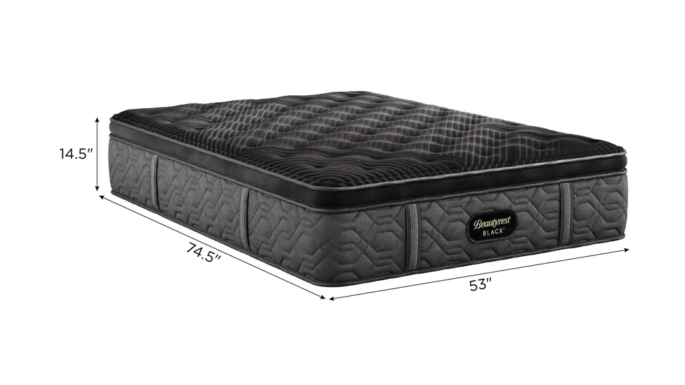 Beautyrest Black Series One Plush Pillow Top Mattress Dimensions