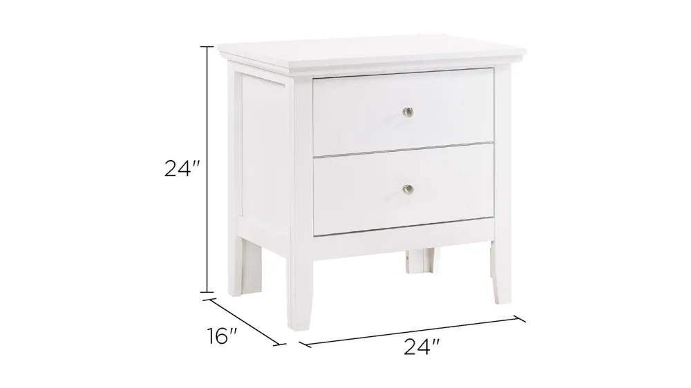 Primo Nightstand Dimensions