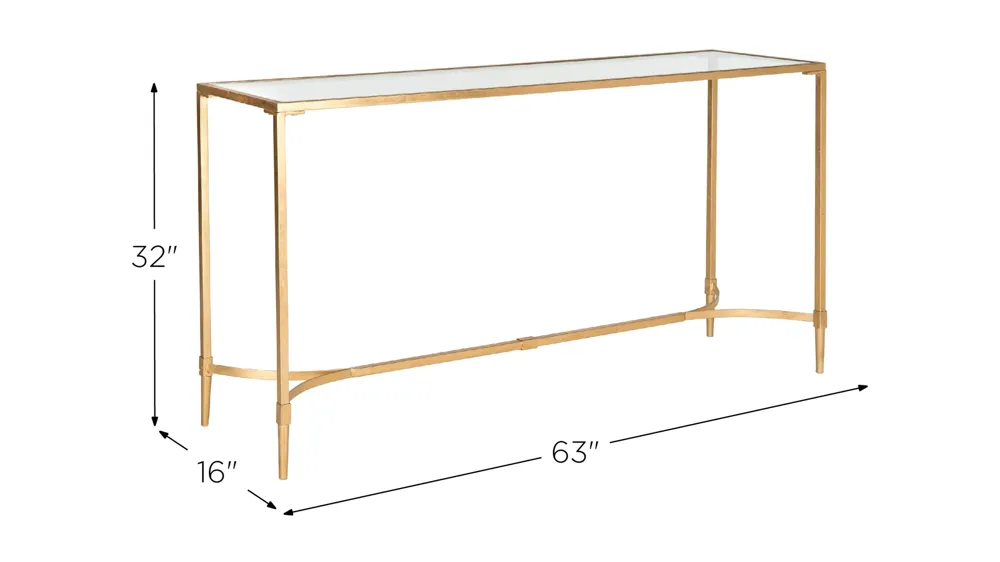 Eli Console Table Dimensions