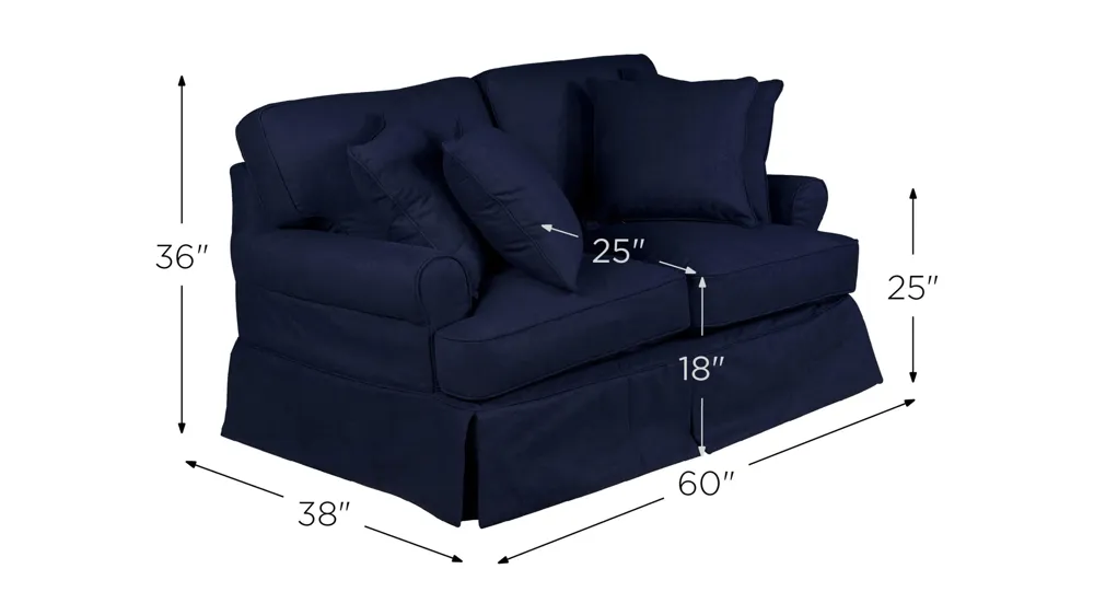 Horizon Loveseat Dimensions