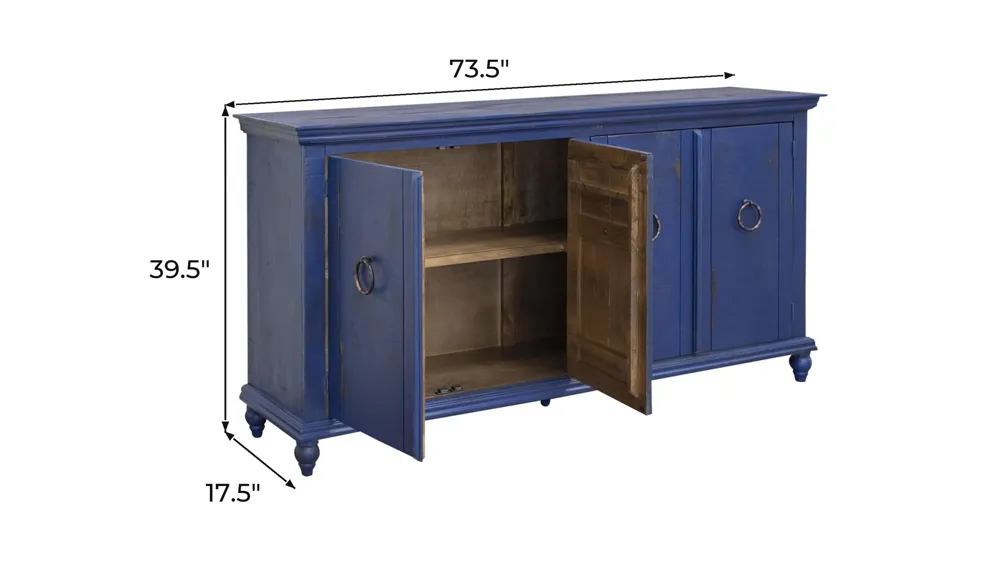 Capri Accent Console Dimensions