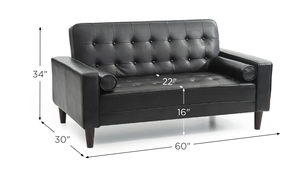 Andrews Klik Klak Loveseat Dimensions