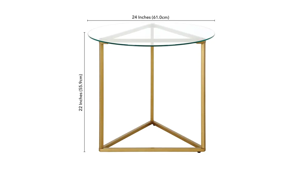 Raya Side Table Dimensions