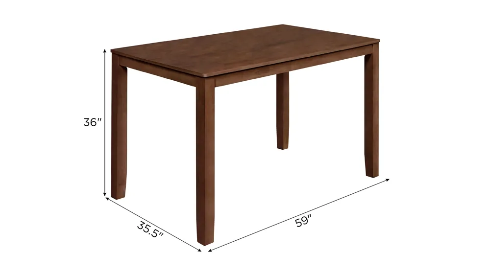 Pascal Counter-Height Dining Table Dimensions