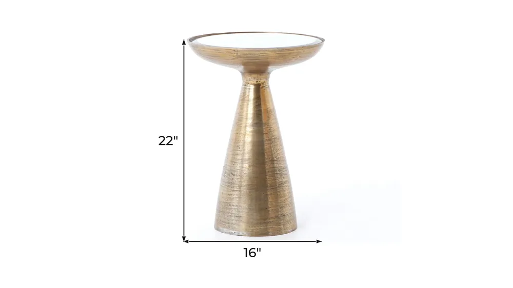 Marlow Round End Table Dimensions