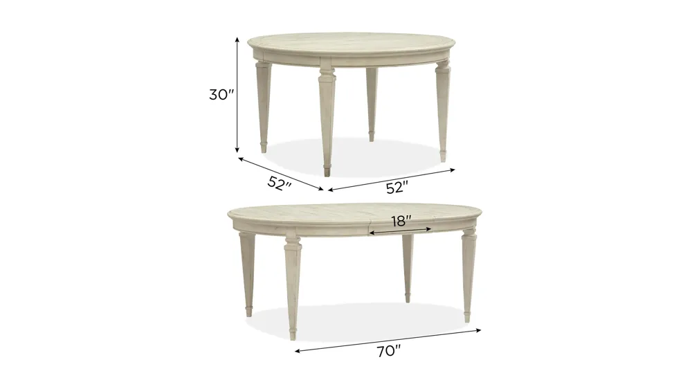Ashford Dining Table Dimensions