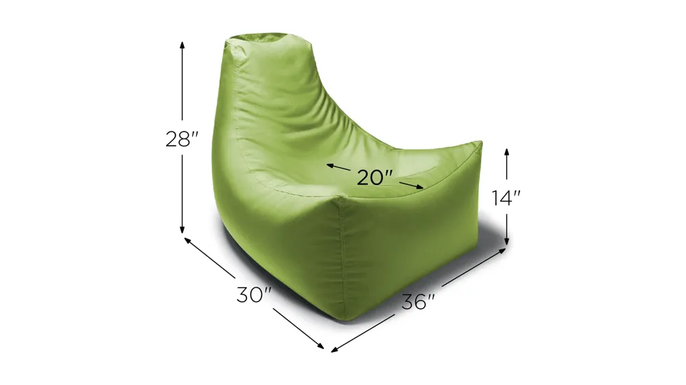 Jokinen Outdoor Bean Bag Patio Chair Dimensions
