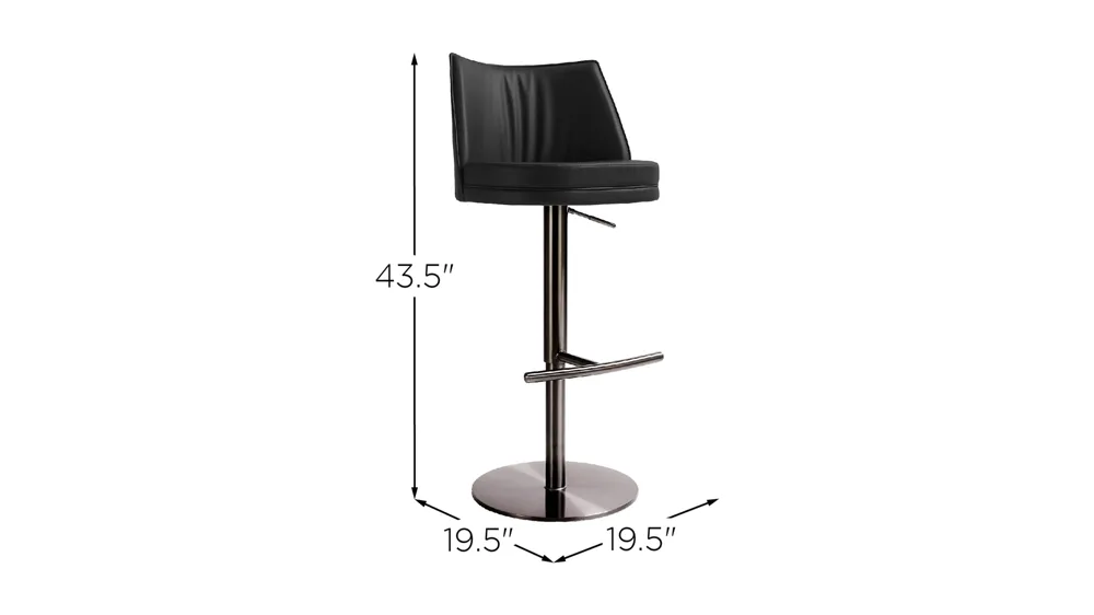 Gala Adjustable Stool Dimensions