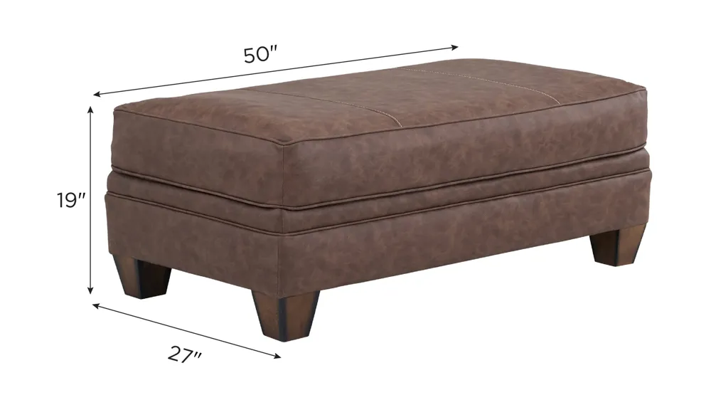 Boswell Large Ottoman Dimensions