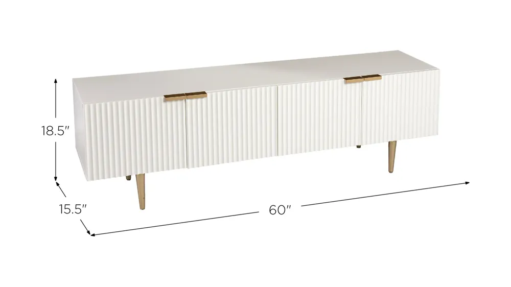 Bloomington Tv/Media Console Dimensions