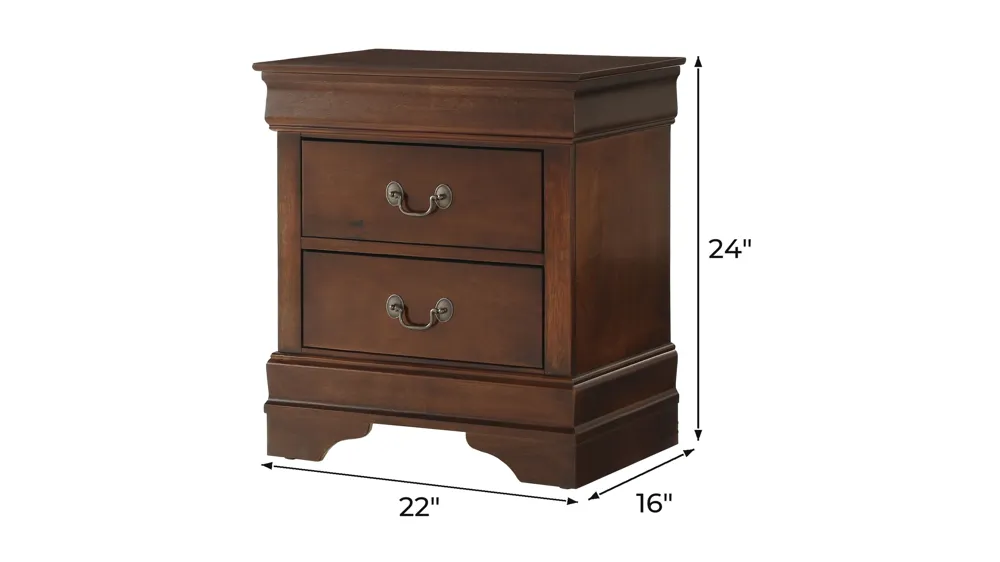 Edina Nightstand Dimensions