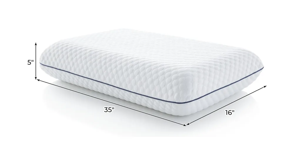 Sleep by Raymour & Flanigan Gel Memory Foam Pillow Dimensions