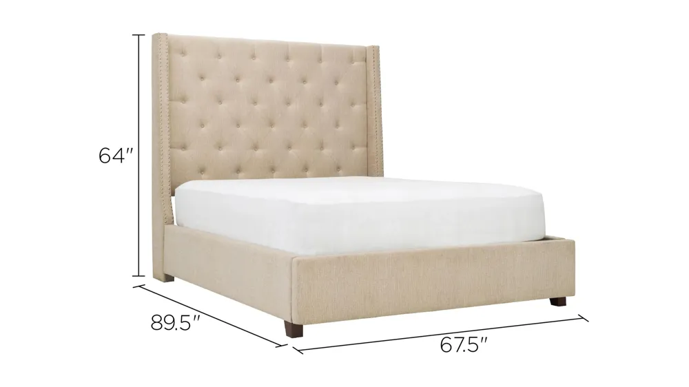 Quinn Platform Storage Bed Dimensions