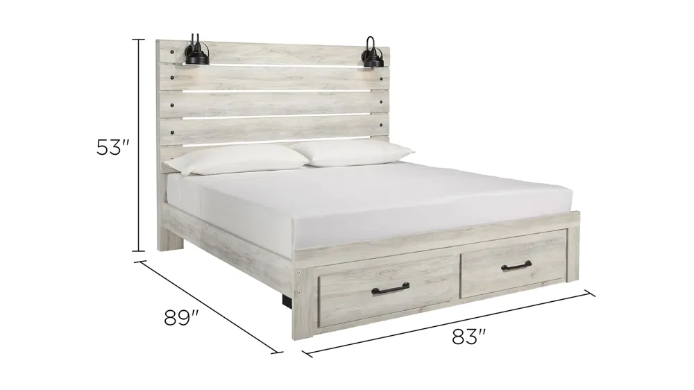 Luna Storage Bed Dimensions