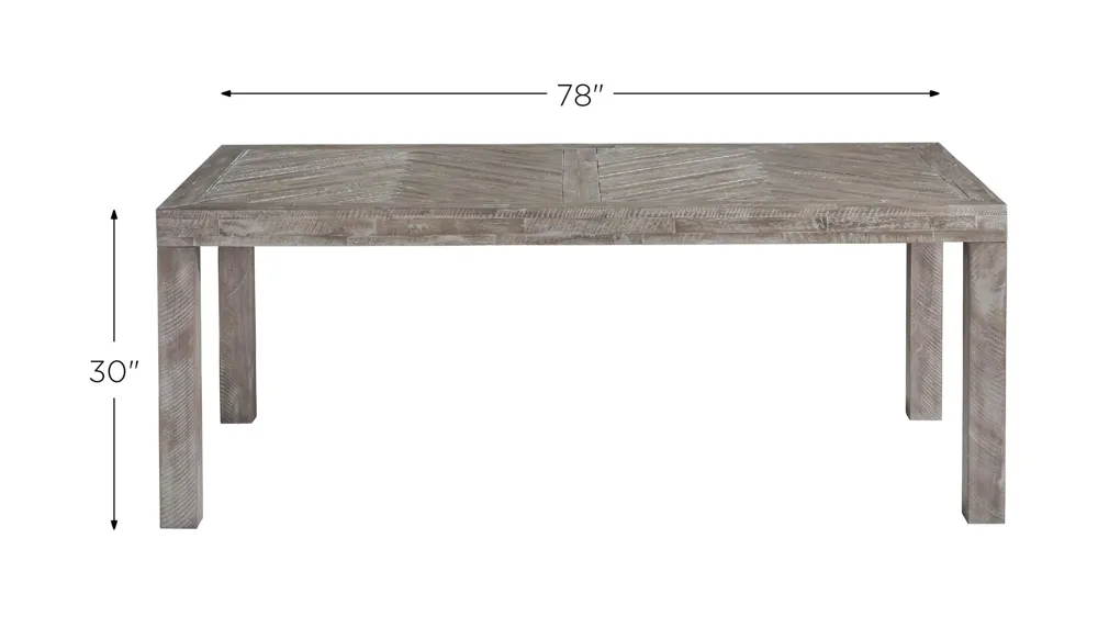 Herringbone Dining Table Dimensions