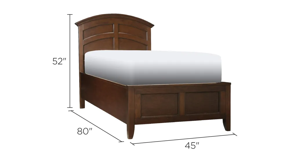 Kylie Youth Platform Bed Dimensions