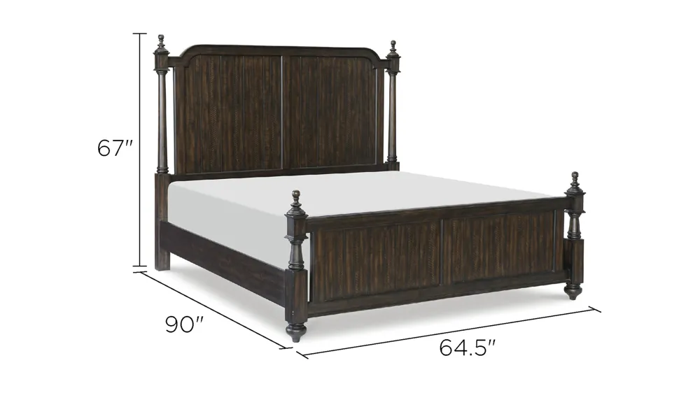 Larkin Poster Bed Dimensions