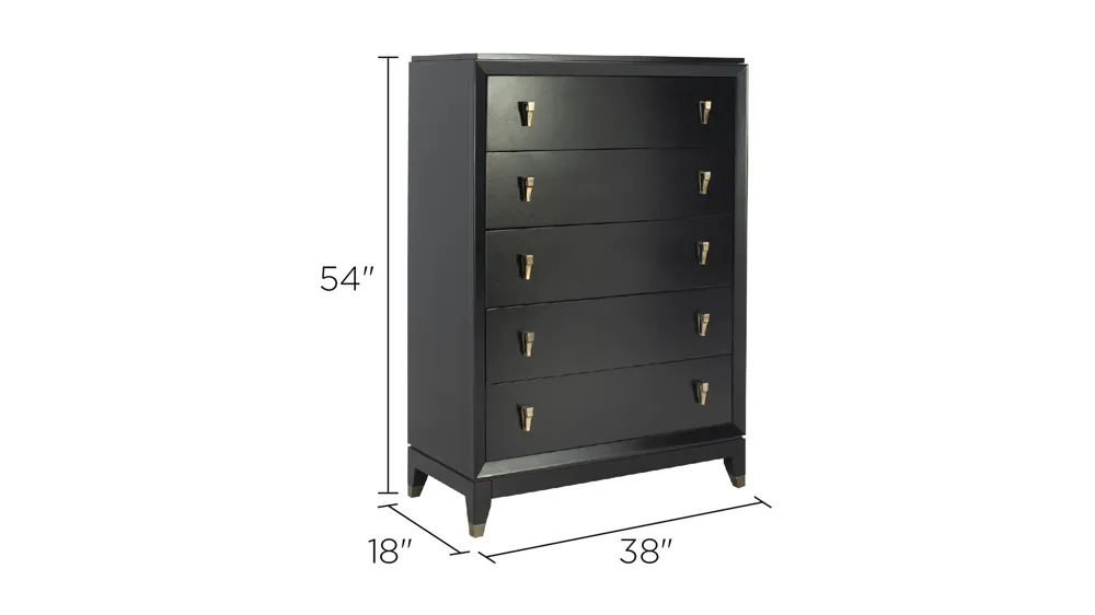 Milena Bedroom Chest Dimensions