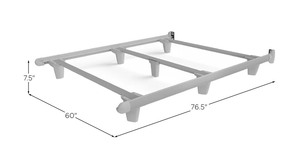 Embrace Bed Frame w/ Glides Dimensions