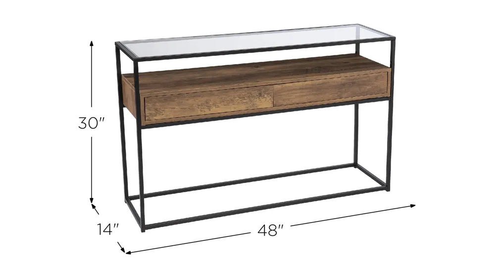 Phillip Console Table Dimensions