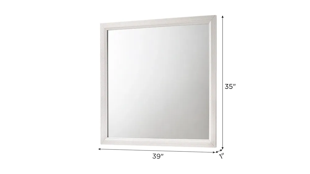 Akerson Bedroom Dresser Mirror Dimensions