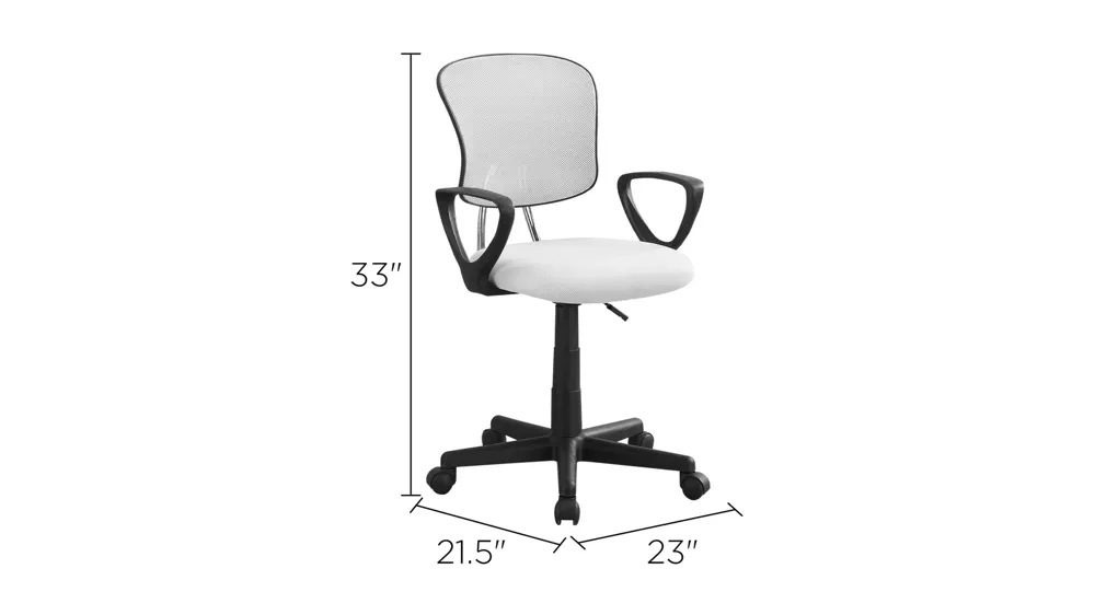 Grafton Kids Office Chair Dimensions