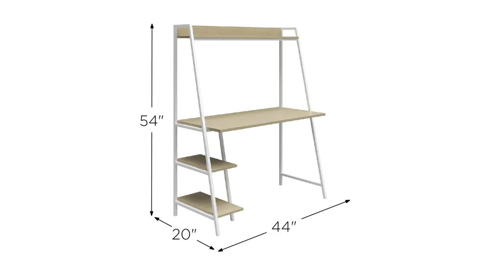Novogratz Bushwick Ladder Desk Dimensions