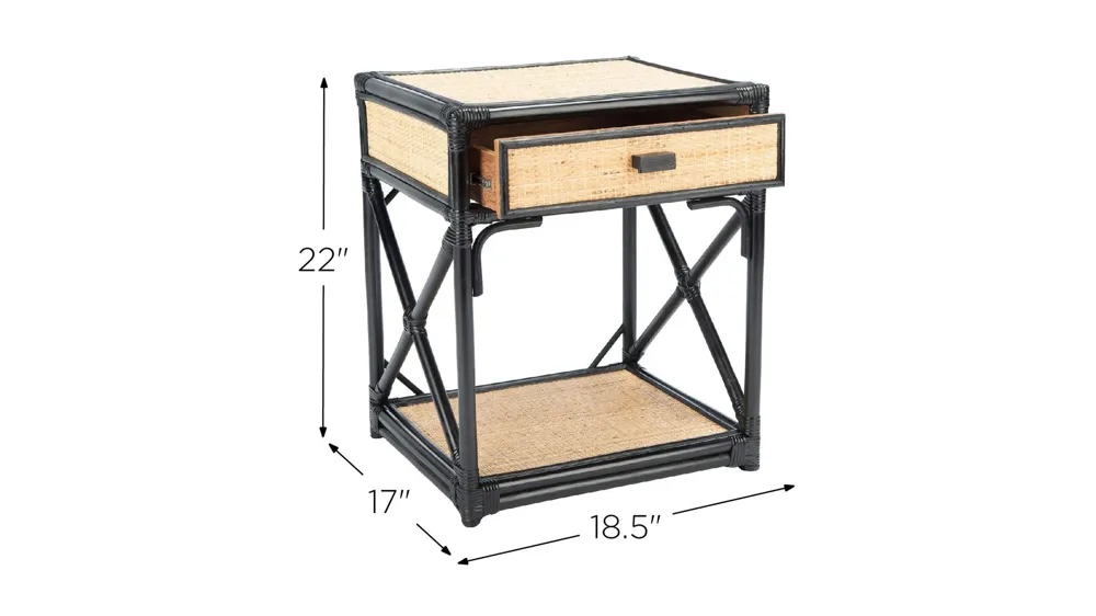 Meilana Nightstand Dimensions