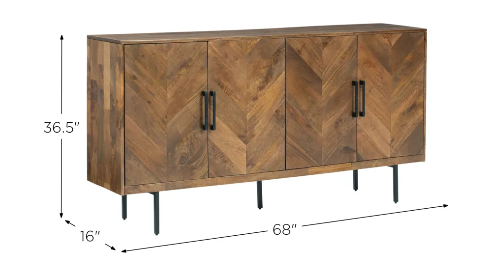 Prattville Accent Cabinet Dimensions