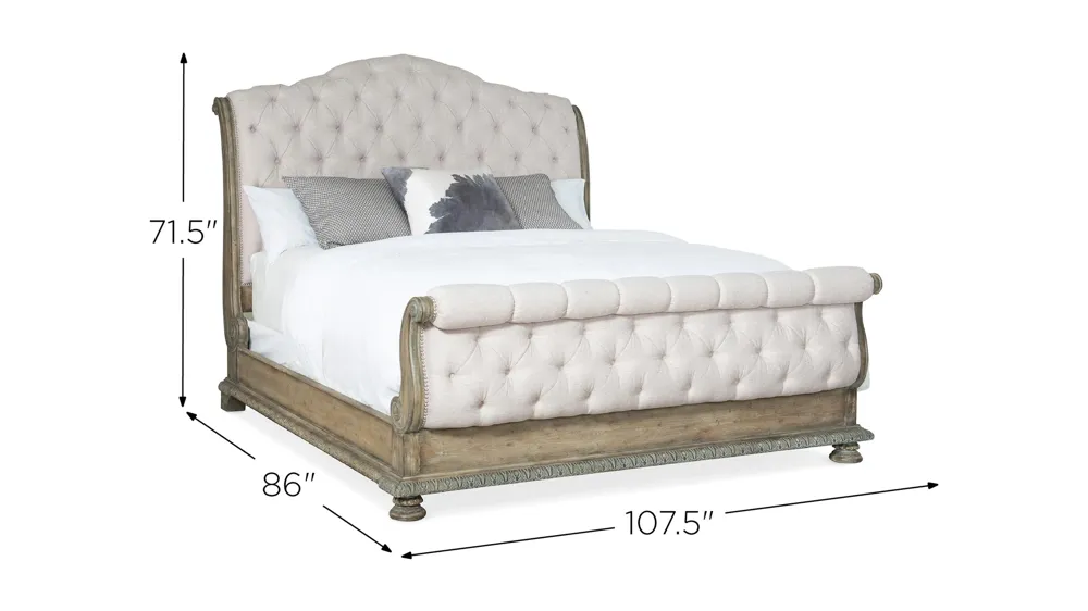 Castella Tufted Bed Dimensions