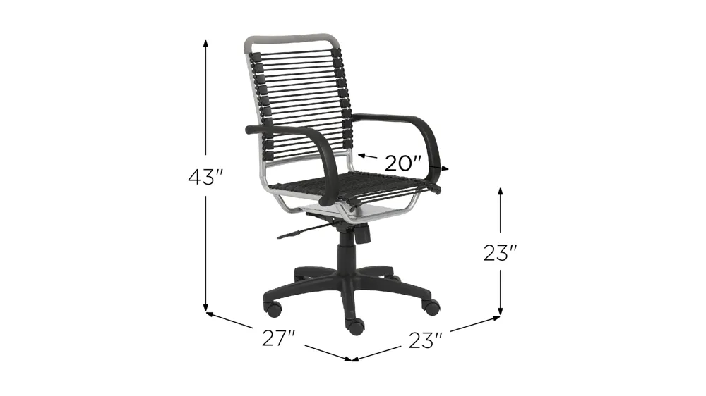 Bungie High Back Office Chair Dimensions