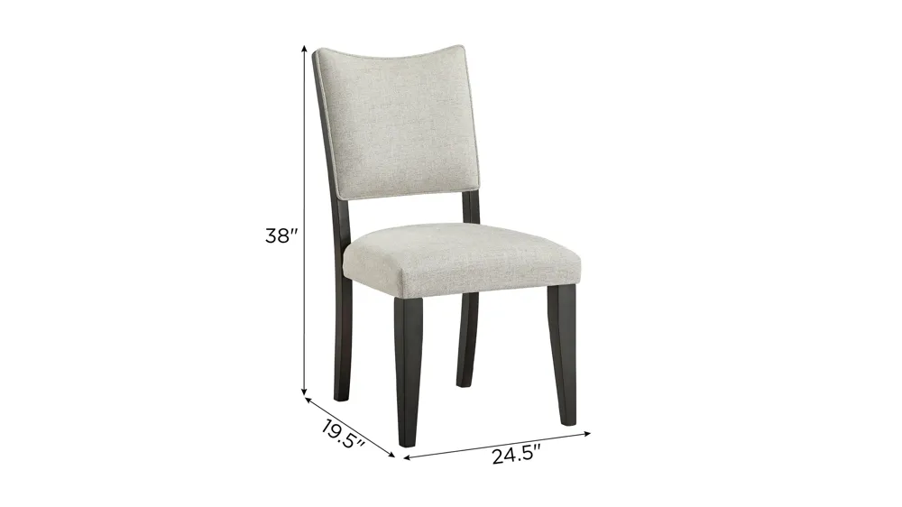 Roatan Side Chair - Set of 2 Dimensions