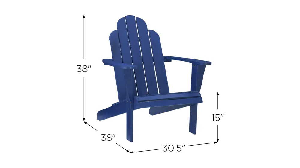 Adirondack Chair Dimensions