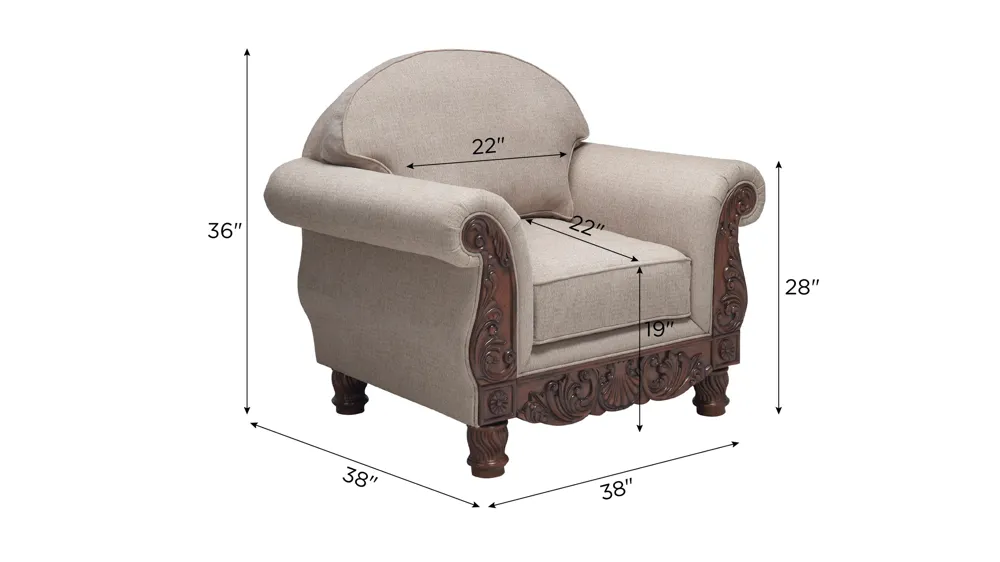 Palazzo Chair Dimensions