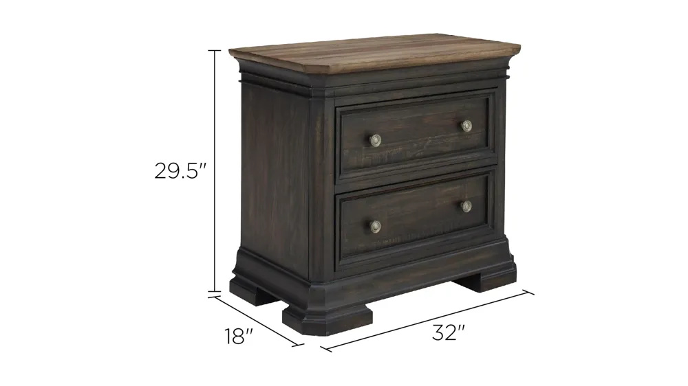 Kingshill Nightstand Dimensions