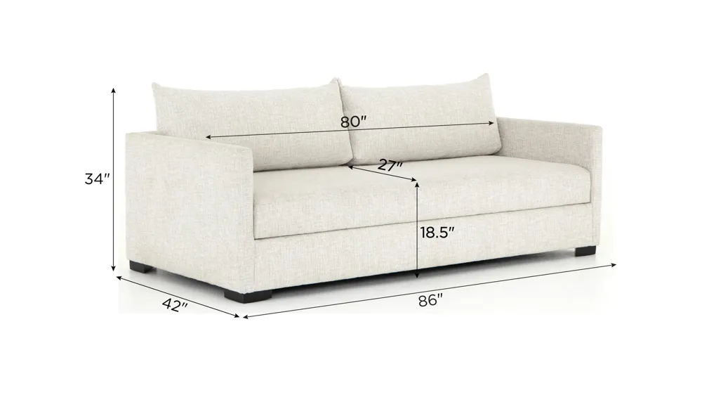 Wickham Sofa Bed Dimensions